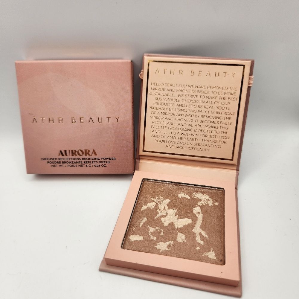 Athr Beauty Aurora Diffused Reflectuons Highlighting Bronzing Powder 0.28oz